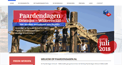 Desktop Screenshot of paardendagen.nl
